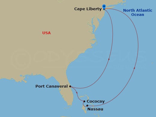 Cruise Map