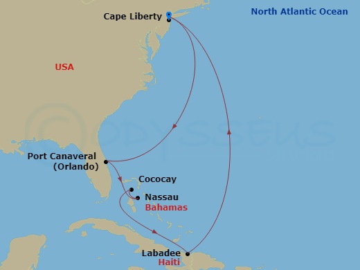 Cruise Map