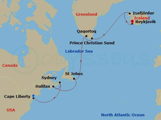 Cruise Map