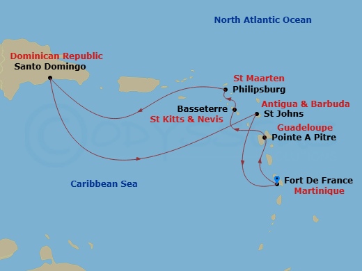 Cruise Map