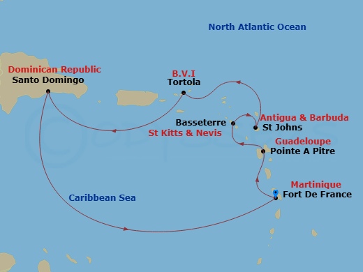 Cruise Map
