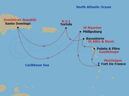 Cruise Map