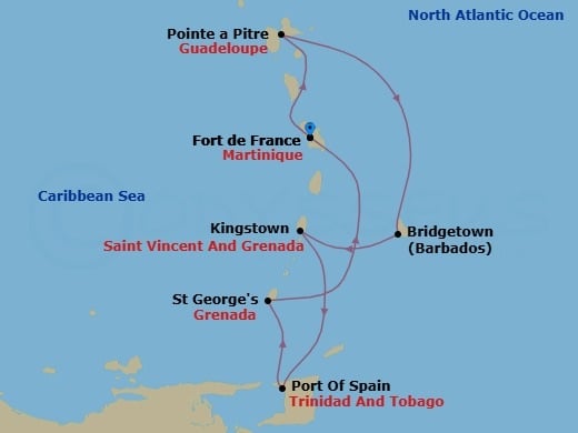 Cruise Map