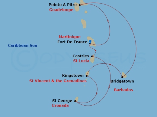 Cruise Map