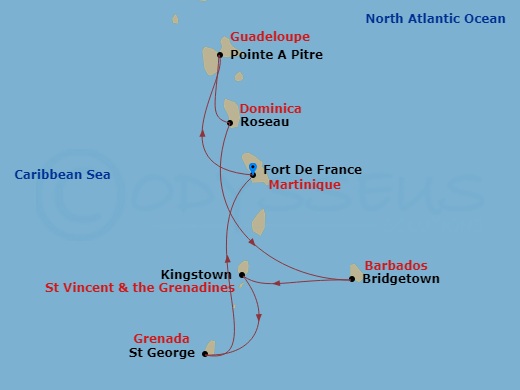 Cruise Map