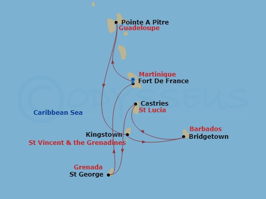 Cruise Map