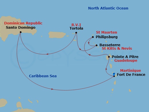 Cruise Map