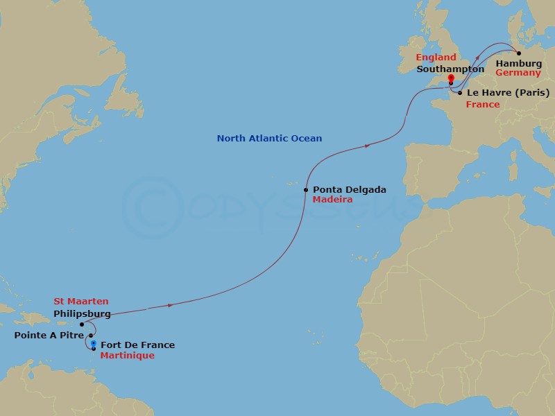 Cruise Map