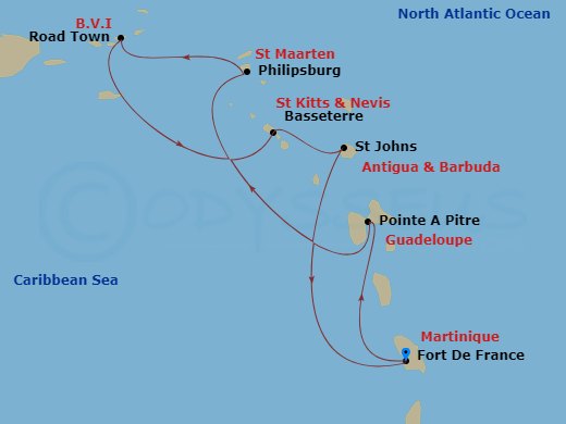 Cruise Map