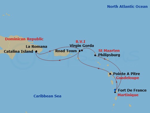 Cruise Map