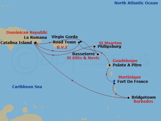 Cruise Map