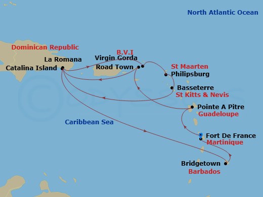 Cruise Map