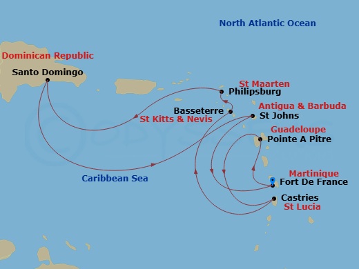 Cruise Map