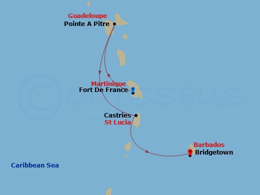 Cruise Map