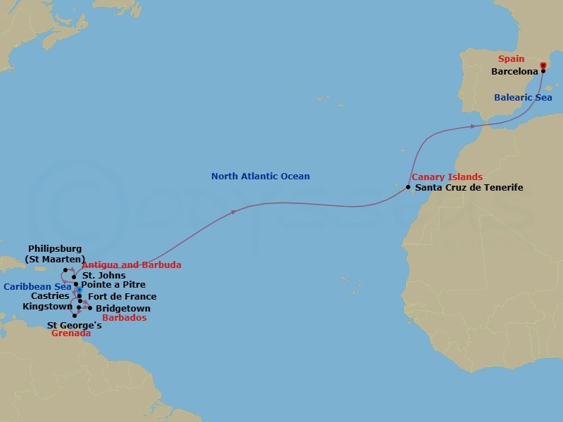 Cruise Map