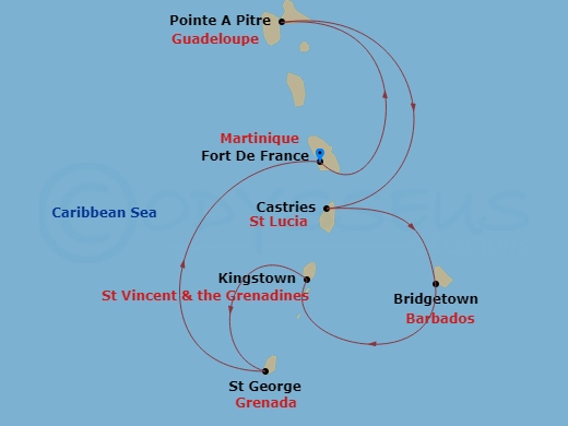 Cruise Map