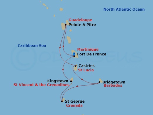 Cruise Map