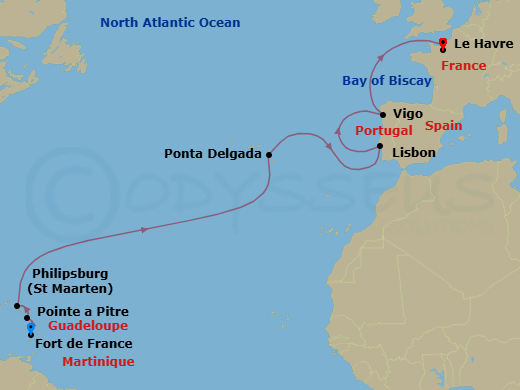 Cruise Map