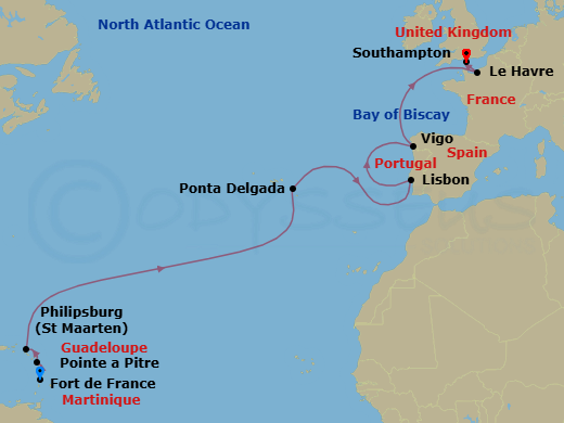 Cruise Map