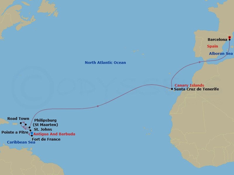 Cruise Map