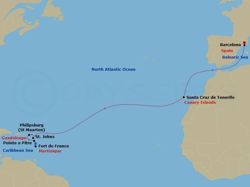 Cruise Map