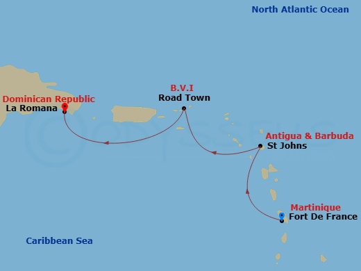 Cruise Map