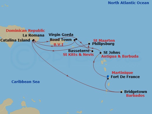 Cruise Map