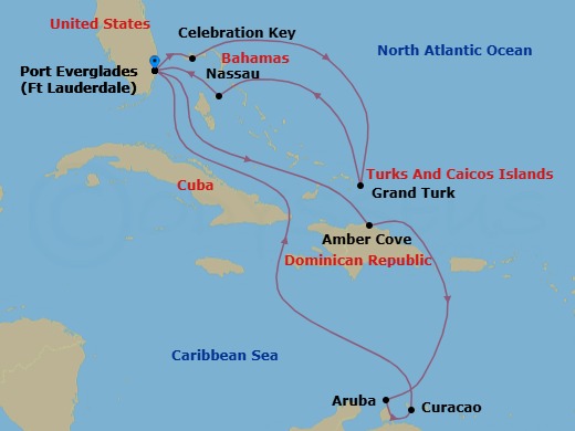 Cruise Map