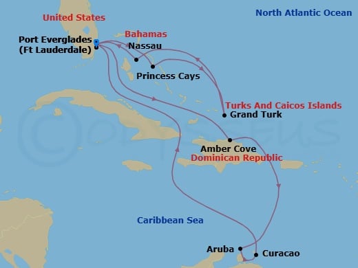Cruise Map