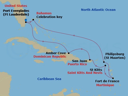 Cruise Map