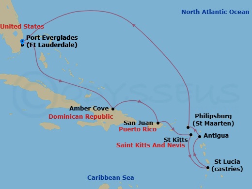 Cruise Map