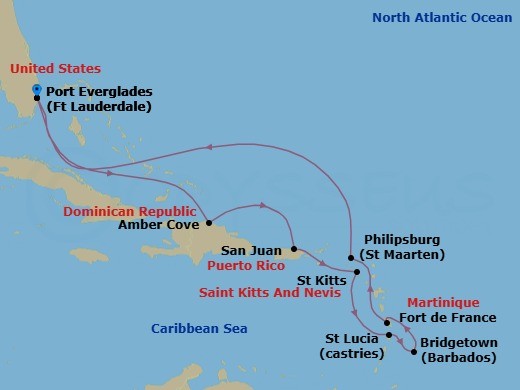 Cruise Map