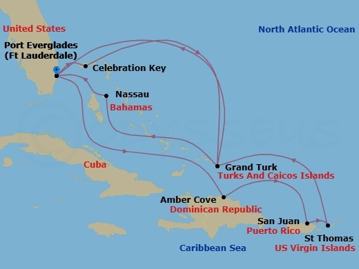 Cruise Map