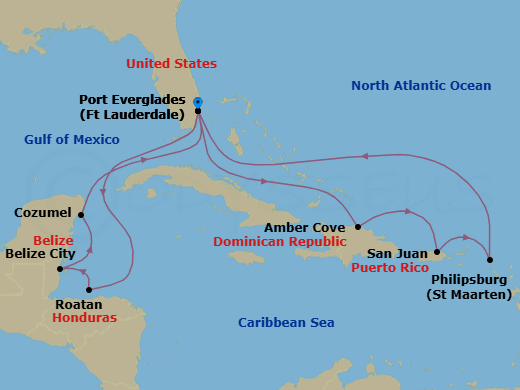 Cruise Map