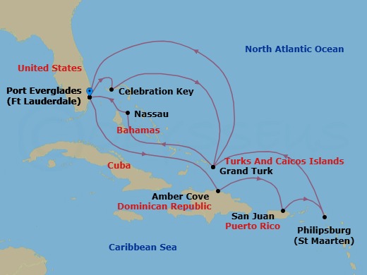 Cruise Map