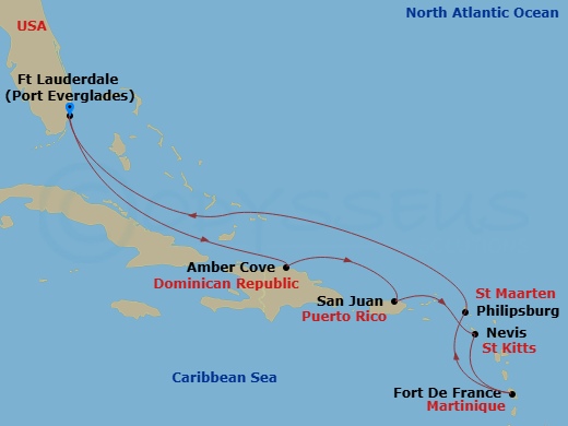 Cruise Map