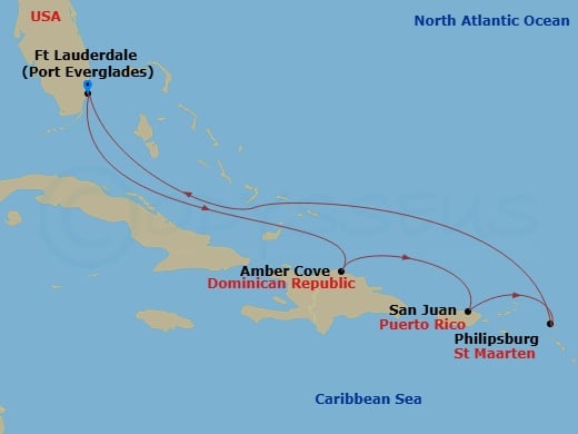 Cruise Map