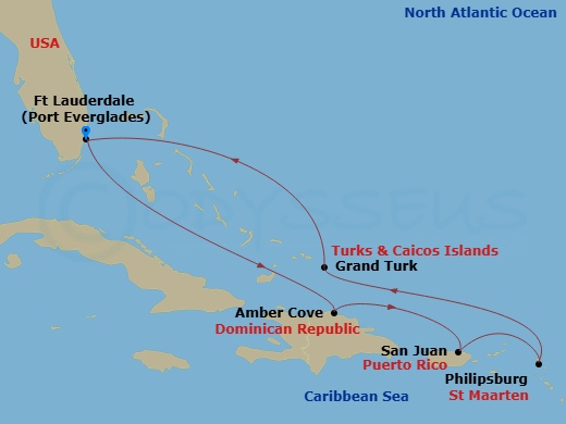 Cruise Map