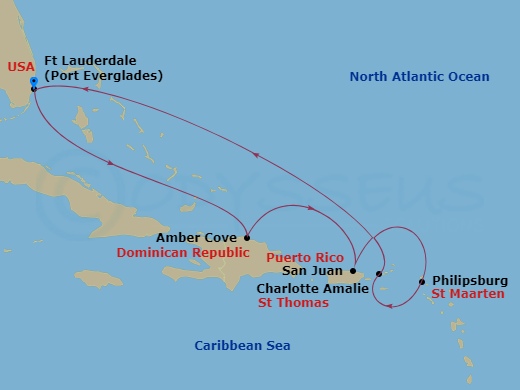 Cruise Map