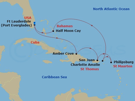 Cruise Map
