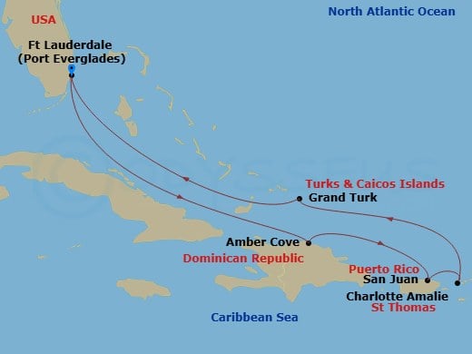 Cruise Map