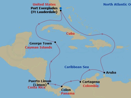 Cruise Map
