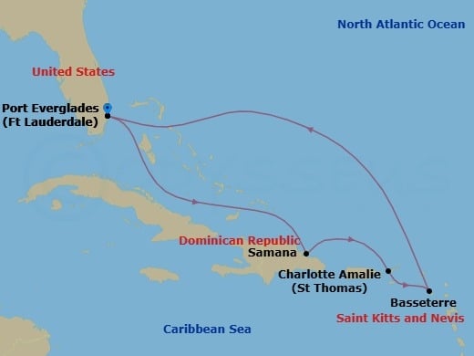 Cruise Map