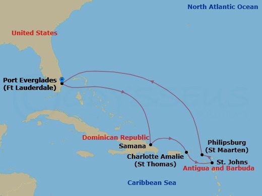 Cruise Map