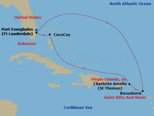 Cruise Map