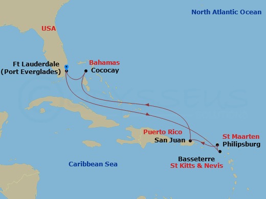 Cruise Map