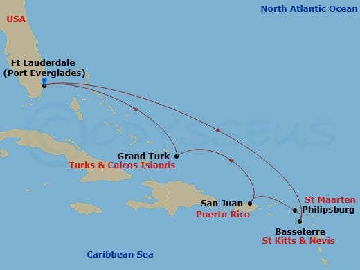 Cruise Map