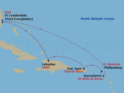 Cruise Map