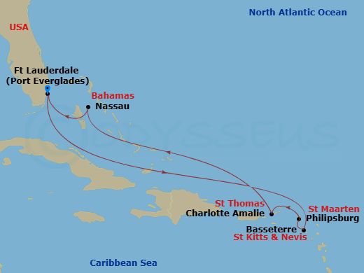 Cruise Map