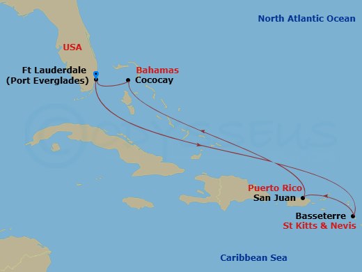 Cruise Map